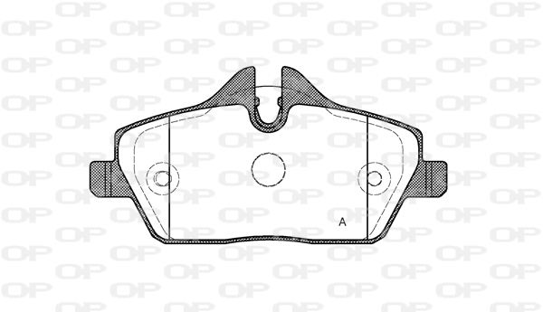 OPEN PARTS Jarrupala, levyjarru BPA1131.30